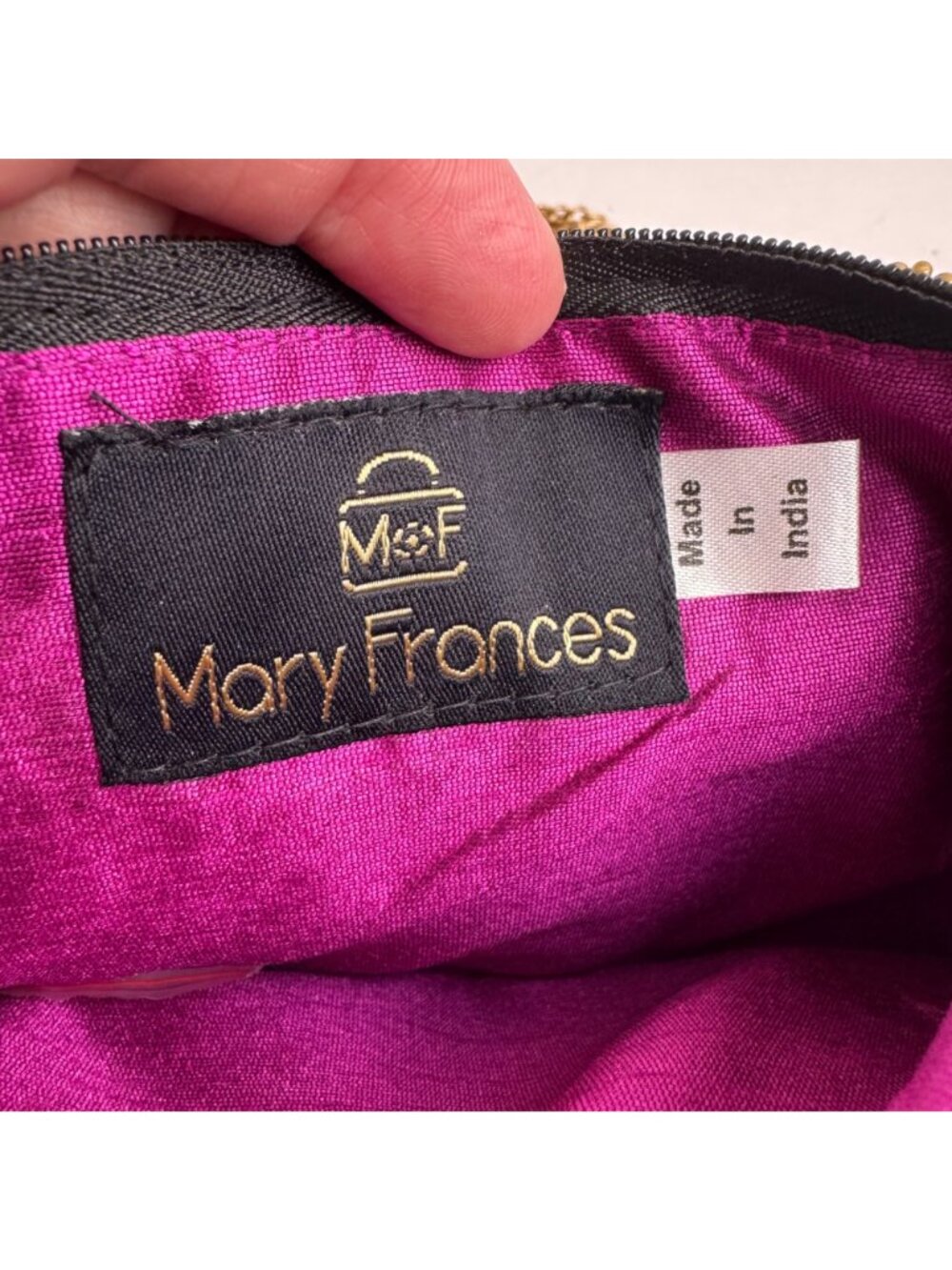 Mary Frances NEW Beaded Queen of Everything Crossbody Bag 8" x 5" Convertible - Picture 8 of 9